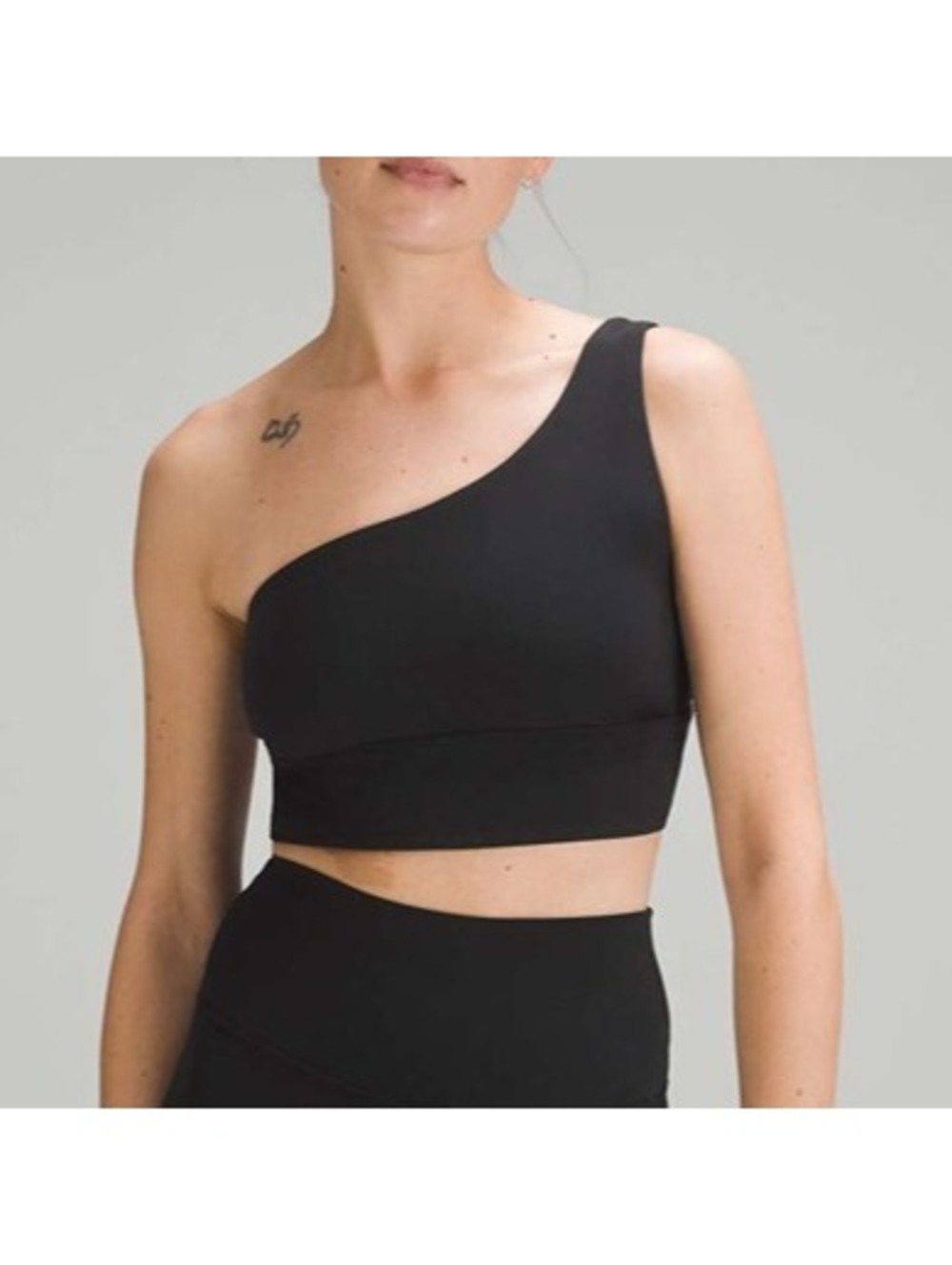 Lululemon Align Asymmetrical Bra *Light Support, A/B Cup Black 8